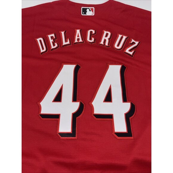 Cincinnati Reds Elly De La Cruz #44 Red Jersey Adult XXL - Picture 9 of 10
